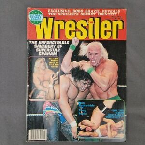 The Wrestler Magazine March 1978 Ric Flair‎ & Superstar Graham